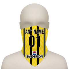 Wednesday 1992 Away Shirt - Personalised Retro Football Snood Scarf