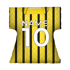 Wednesday 1992 Away Shirt - Personalised Retro Shirt Cushion