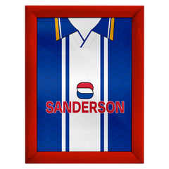 Wednesday 1995 Home Retro Shirt - A4 Personalised Metal Sign Plaque - Frame Options Available
