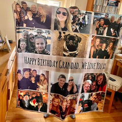 Wednesday 1995 Home Shirt - Personalised Retro Fleece Blanket 150cm X 150cm