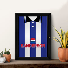 Wednesday 1997 Home Retro Shirt - A4 Personalised Metal Sign Plaque - Frame Options Available