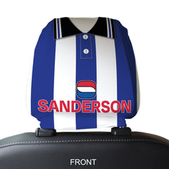 Wednesday 1997 Home Shirt - Retro Football Shirt - Pack of 2 - Car Seat Headrest Covers