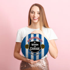 Wednesday Courage - Football Legends - Circle Cushion 14inch
