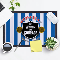 Wednesday Courage - Football Legends - Door Mat -60cm X 40cm
