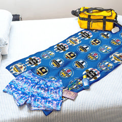 Wednesday - Football Legends - Microfibre Beach Towel - 150cm x 75cm