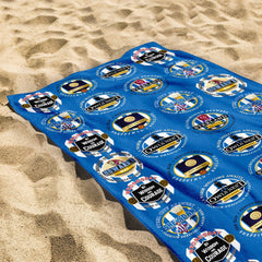 Wednesday - Football Legends - Microfibre Beach Towel - 150cm x 75cm