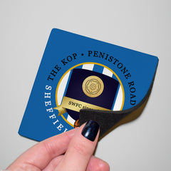 Wednesday Kop - Football Coaster - Square Or Circle