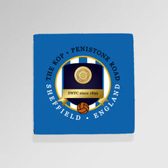 Wednesday Kop - Football Coaster - Square Or Circle