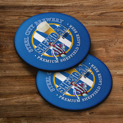 Wednesday Sheridan - Football Coaster - Square Or Circle