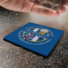 Wednesday Sheridan - Football Coaster - Square Or Circle