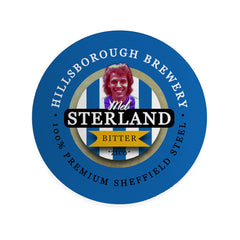 Wednesday Sterland - Football Coaster - Square Or Circle