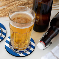 Wednesday Wilkinson - Football Coaster - Square Or Circle