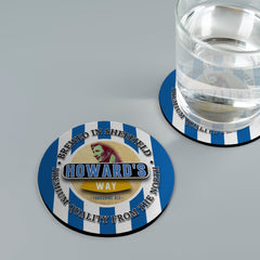 Wednesday Wilkinson - Football Coaster - Square Or Circle