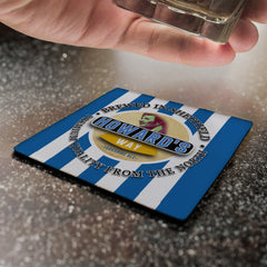 Wednesday Wilkinson - Football Coaster - Square Or Circle