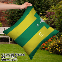 West Brom - 1997 Away Shirt - 45cm or 61cm Retro Showerproof Outdoor Cushion