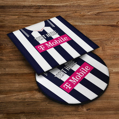 West Brom 2007 Home Shirt - Personalised Drink Coaster - Square Or Circle