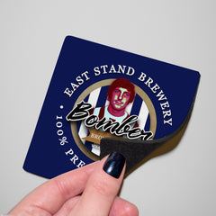 West Brom Brown - Football Coaster - Square Or Circle