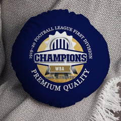 West Brom Champions - Football Legends - Circle Cushion 14inch