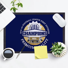 West Brom Champions  - Football Legends - Door Mat -60cm X 40cm