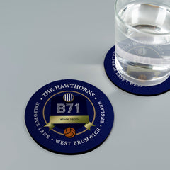 West Brom Hawthorns - Football Coaster - Square Or Circle