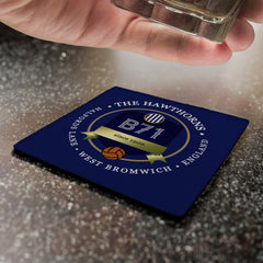 West Brom Hawthorns - Football Coaster - Square Or Circle