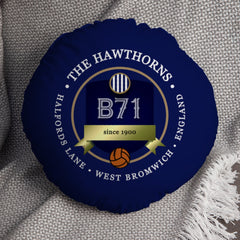 West Brom Hawthorns - Football Legends - Circle Cushion 14inch
