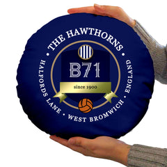 West Brom Hawthorns - Football Legends - Circle Cushion 14inch