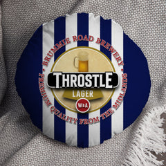 West Brom Throstle - Football Legends - Circle Cushion 14inch