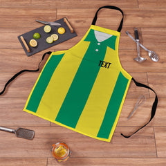 West Bromwich - 1978 - Away Shirt - Personalised Retro Football Adults Apron