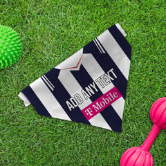 West Bromwich 2007 Home Shirt - Personalised Pet Bandana - 4 Sizes