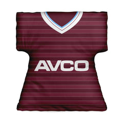 West Ham 1986 Home - Retro  Shirt Cushion