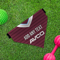 West Ham 1986 Home Shirt - Personalised Pet Bandana - 4 Sizes