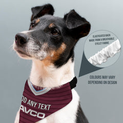 West Ham 1986 Home Shirt - Personalised Pet Bandana - 4 Sizes