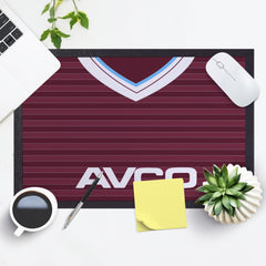 West Ham 1986 Home Shirt - Personalised Retro Door Mat - 60cm x 40cm