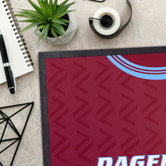West Ham 1994 Home Shirt - Personalised Retro Door Mat - 60cm x 40cm