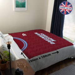 West Ham - 1994 Home Shirt - Retro Fleece Blanket