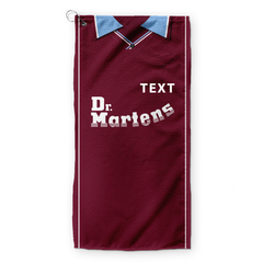 West Ham - 2000 Home - Retro Lightweight, Microfibre Golf Towel