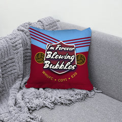West Ham Bubbles - Football Legends - Cushion 10inch