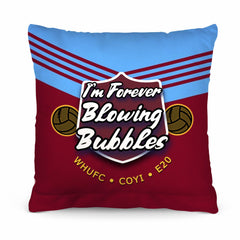 West Ham Bubbles - Football Legends - Cushion 10inch