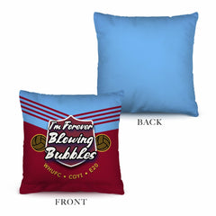 West Ham Bubbles - Football Legends - Cushion 10inch