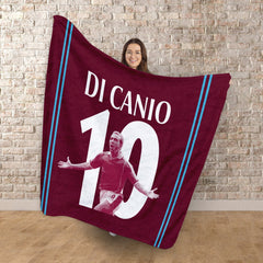 West Ham Di Canio 10 - Fleece 150cm X 150cm