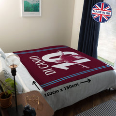 West Ham Di Canio 10 - Fleece 150cm X 150cm