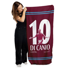 West Ham Di Canio 10 - Football Legends - Beach Towel - 150cm x 75cm