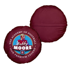 West Ham  Moore - Football Legends - Circle Cushion 14inch