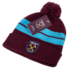 West Ham United FC Bar Knit Ski Hat
