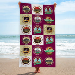 West Indies Greenidge Cricket - Legend Collection - Beach Towel