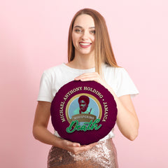 West Indies Michael Holding  - Legend Collection - Circle Cushion 14inch