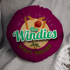 West Indies Windies  - Legend Collection - Circle Cushion 14inch