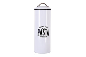 White General Store Pasta Canister