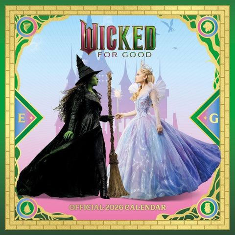 Wicked Square Calendar 2026